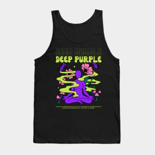 Deep purple // Yoga Tank Top